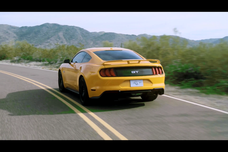 Illustration for article titled Here's the 2018 Mustang
